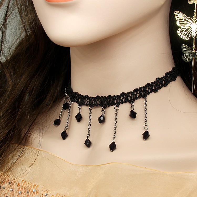 Hình ảnh Vòng cổ choker đen