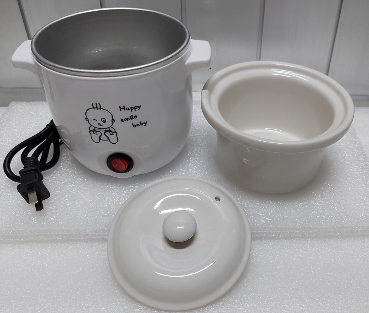 Nồi chưng, tiềm yến nấu cháo, soup,...nấu chậm DDG-7C Nắp sứ LOẠI TỐT
