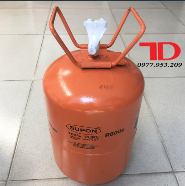 Môi chất lạnh điều hòa R600a SUPON 3KG, Môi chất lạnh R600a
