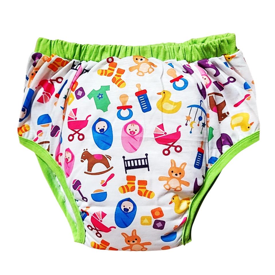 Cotton Người Lớn Bé Lót Tã Chống Thấm Nước Có Thể Tái Sử Dụng Có Thể Giặt Clotch Tã Người Lớn Tã Bao Traning Quần Lót Tã Bỏ Túi