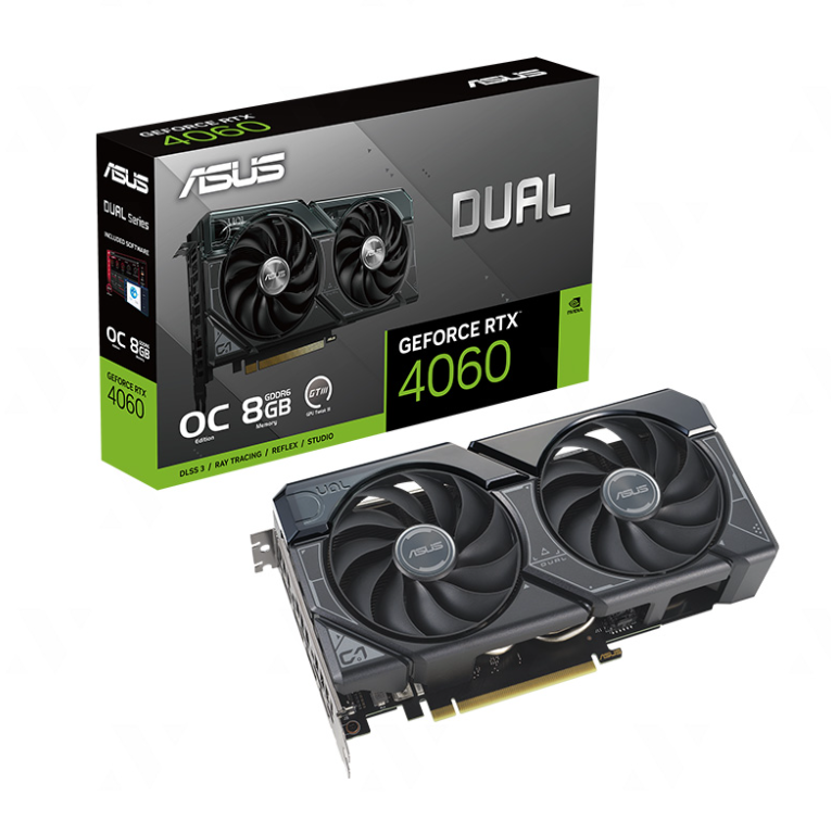 Card Màn Hình ASUS Dual GeForce RTX 4060 OC 8GB GDDR6 - Hàng Chính Hãng