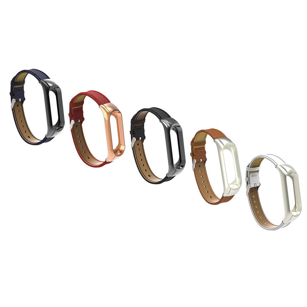 Leather Strap Wrist Strap Smart Band Accessories for Band 3