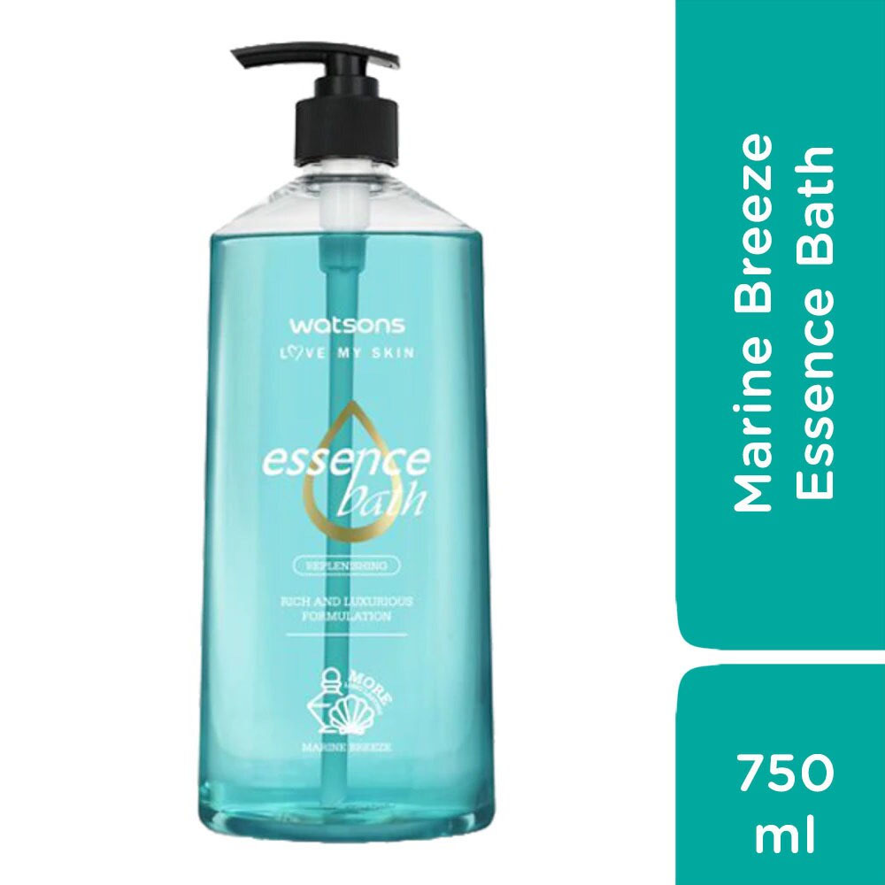 Hình ảnh Gel Tắm Watsons Marine Breeze Essence Bath 750ml