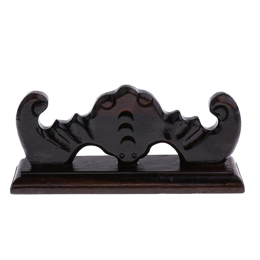 Bàn Chải Giá Để Bàn Chải Bút Gỗ Tự Nhiên Chấp Bút Truyền Thống Nâu