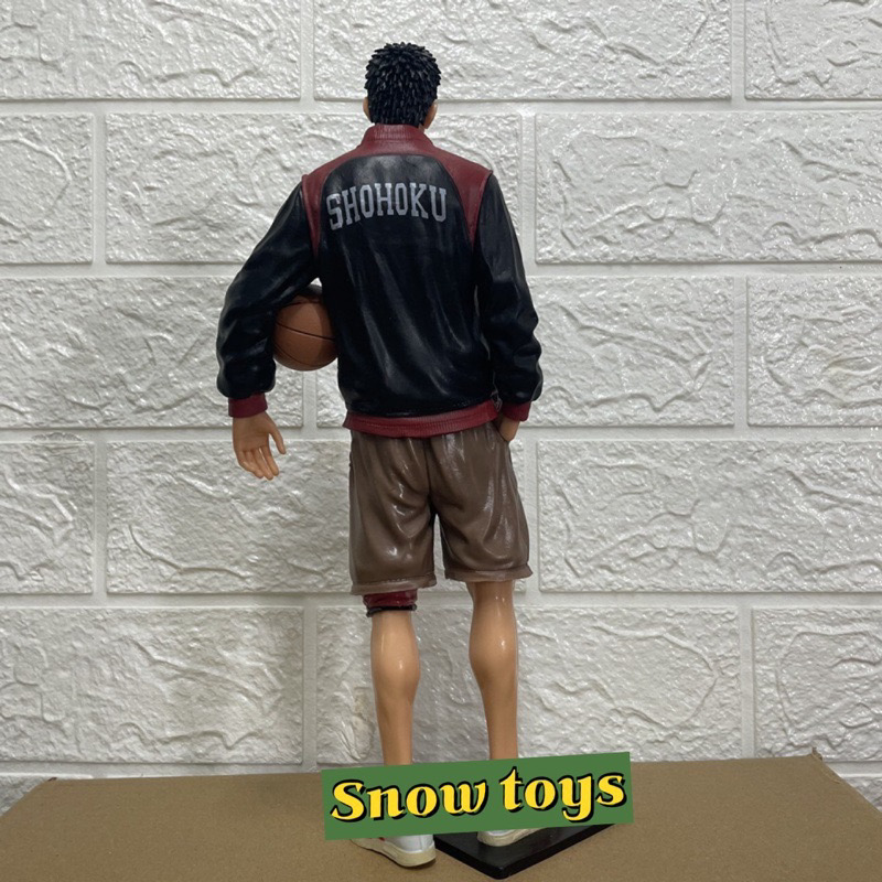 Mô hình Slam Dunk - Mô hình nhân vật Hisashi Mitsui Anime Slam Dunk cực nét đẹp cao to cầm chắc tay full box - Cao 31cm