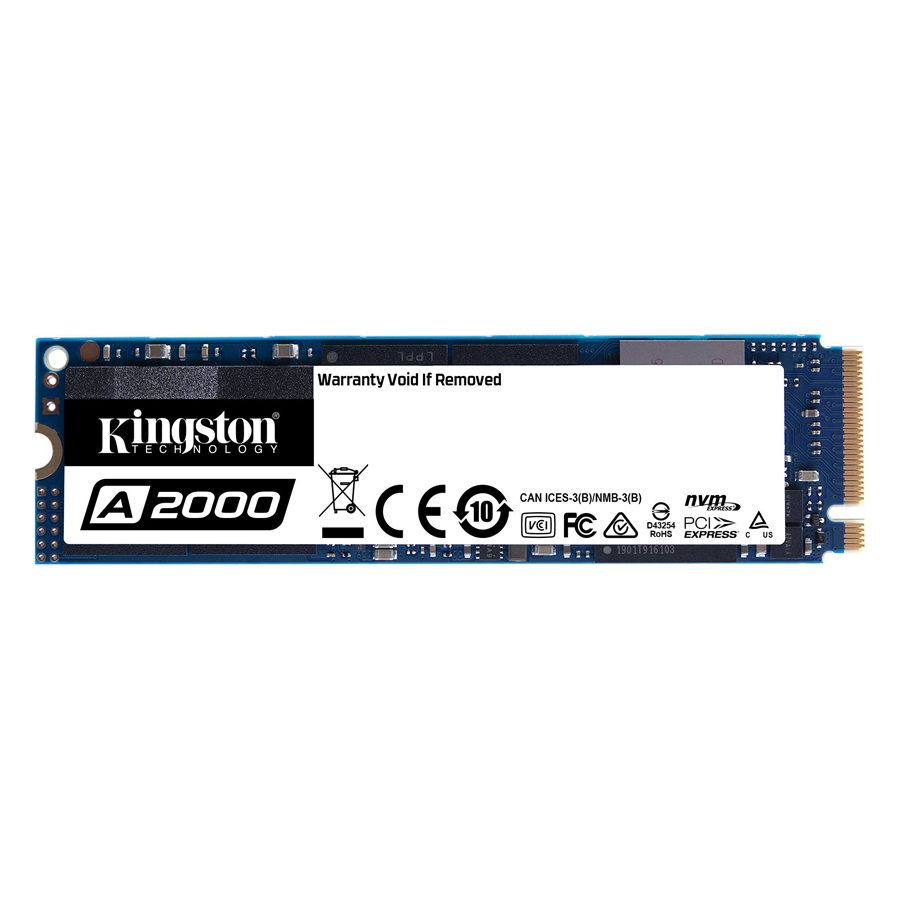 Ổ cứng SSD Kingston SA2000M8/1000G NVMe PCIe Gen 3.0 x4 1000G - Hàng Chính Hãng