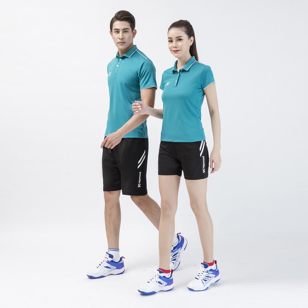 Bộ Đồ Thể Thao Nam HERMOD Tennis, Cầu Lông, Bóng Chuyền, Vải Co Dãn, Thoáng Mát, Thấm Hút B02XN