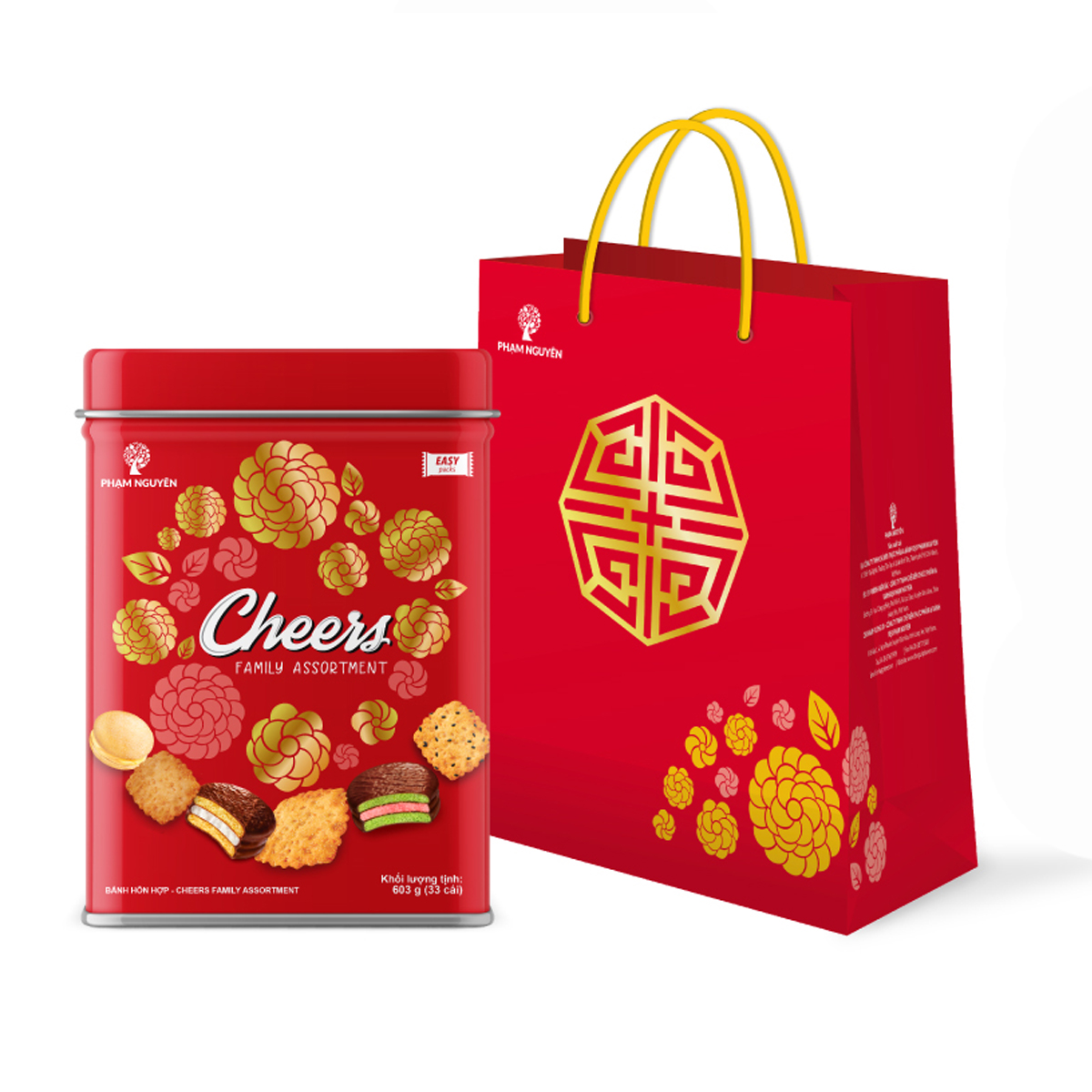 Bánh hỗn hợp Cheers Family Assortment 603g