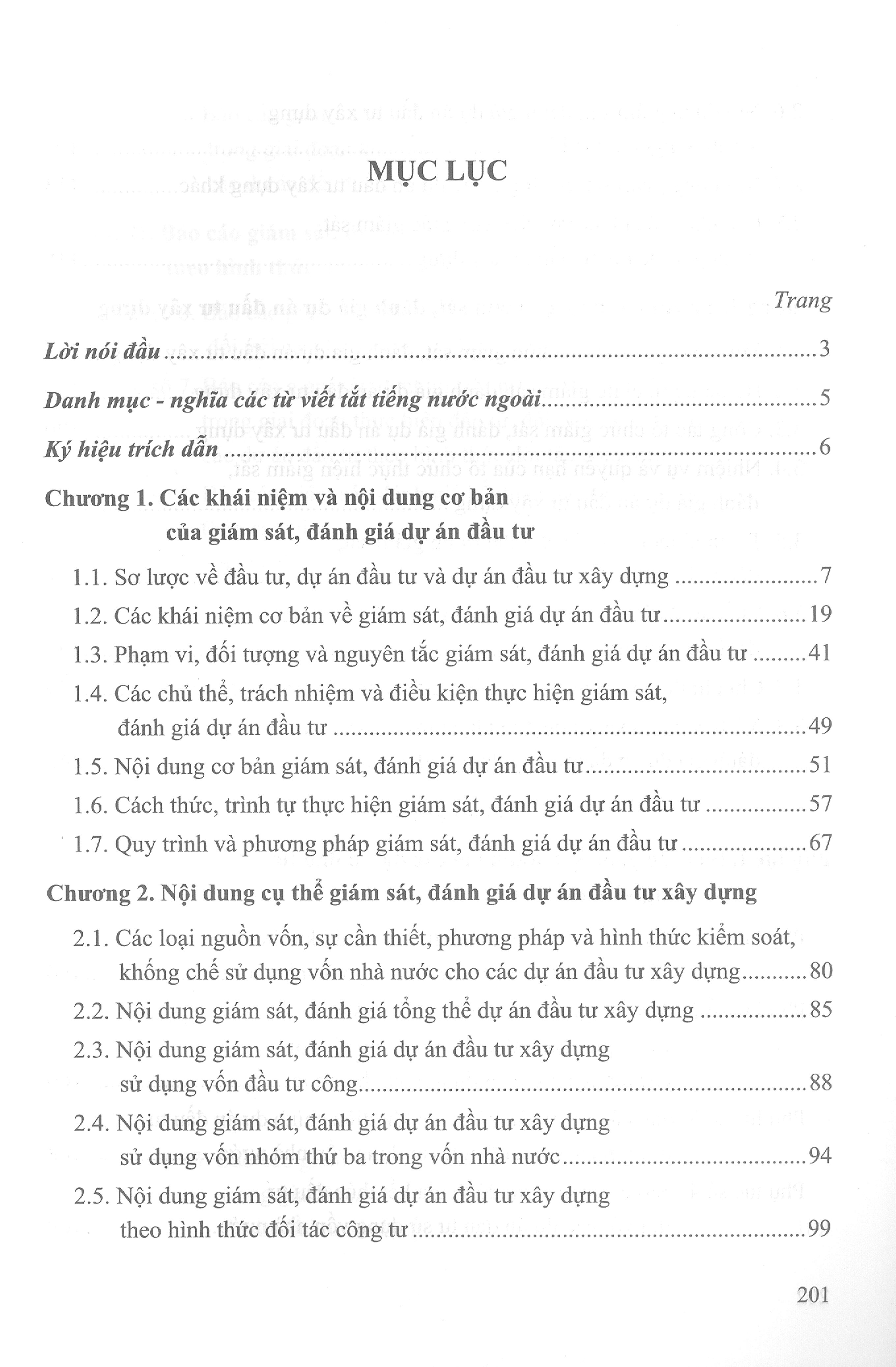 Giám Sát Đánh Gia Dự Án Đầu Tư Xây Dựng