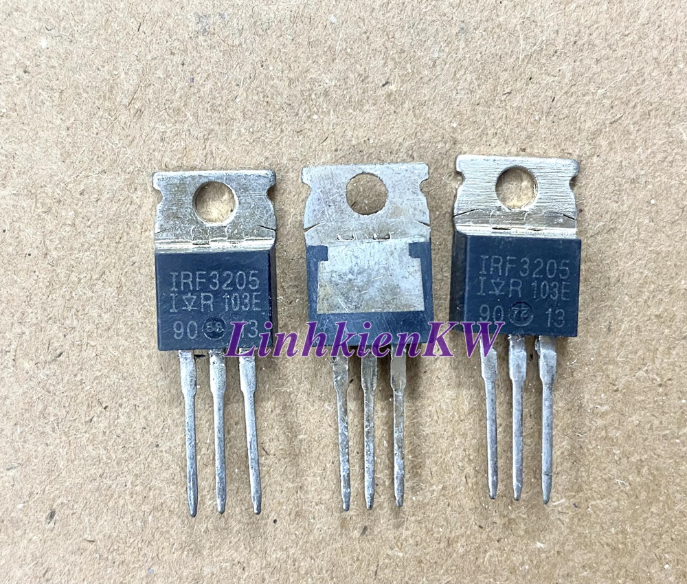 Mosfet Kênh N IRF3205 3205 PBF 55V 110A TO220 bóc máy lưng đồng