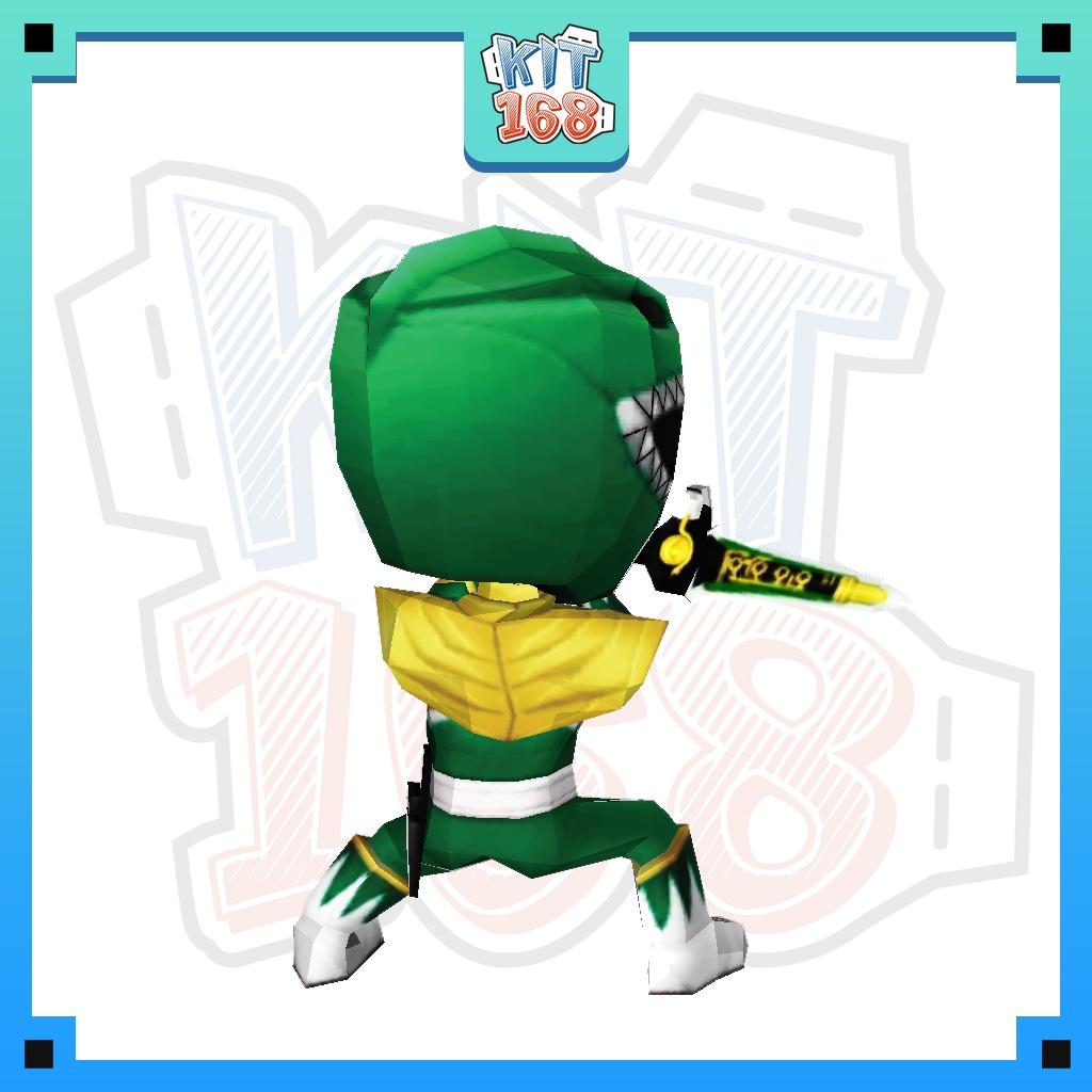 Mô hình giấy Anime Game Green Ranger - Power Rangers