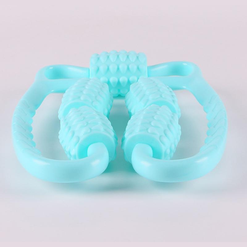 Chân Váy Đẹp Mới 5 Bánh Xe Stovepipe Máy Mát Xa Massage Chân Mỏng Bê Chân Kẹp Thể Dục Thiết Bị Cơ Relaxer