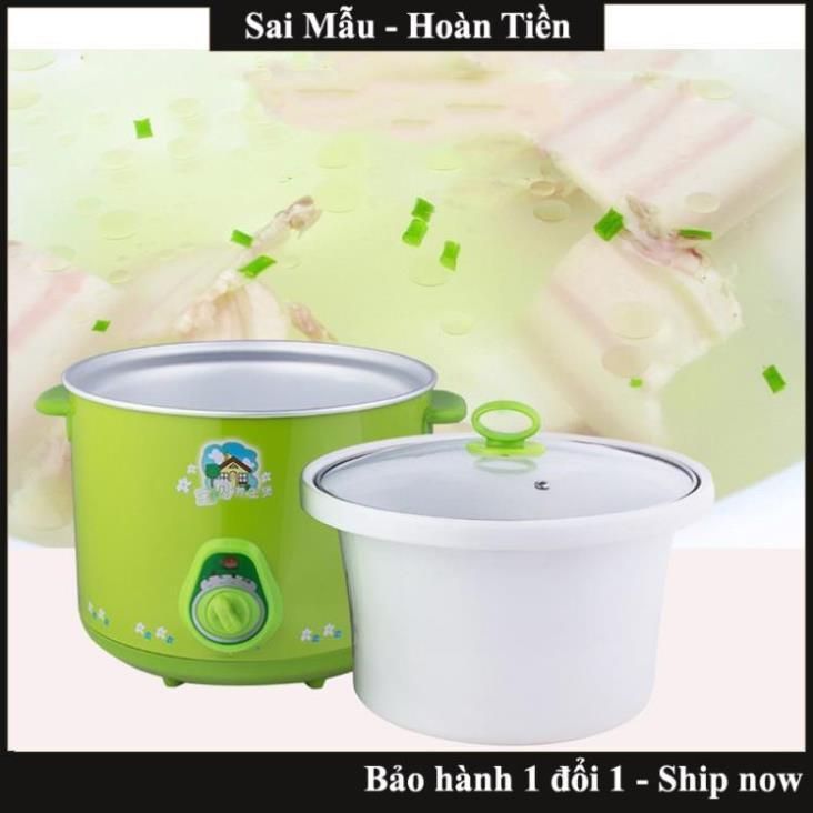 Nồi Nấu Cháo Chậm Cho Bé 1.5l Tiện Lợi Đa Năng Bảo Hành Uy Tín