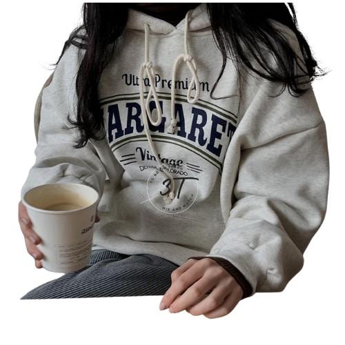 áo Hoodie nữ thời trang Unisex form rộng phong cách unisex 2021
