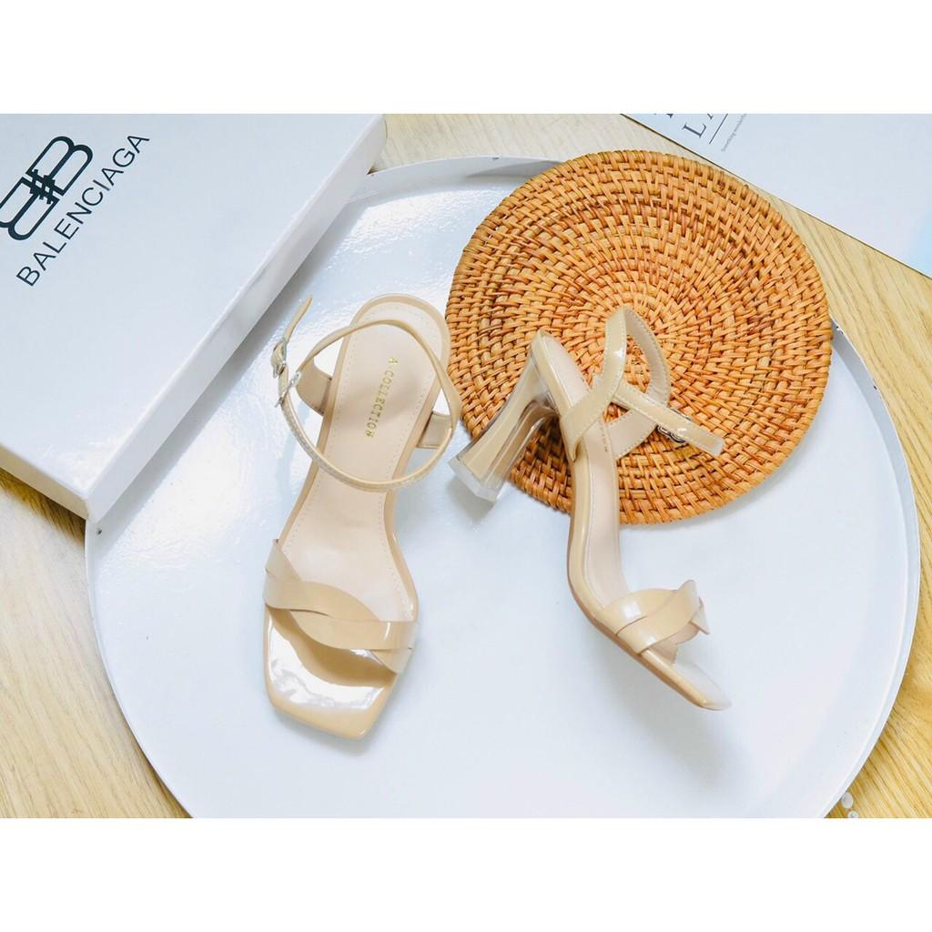 Dép sandal nữ 7p, dép xăng đan nữ quai ngang 7p