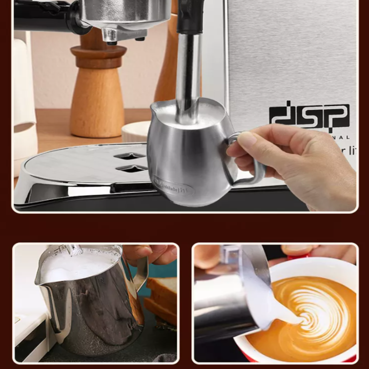 Máy pha cà phê Espresso DSP KA3065 1450W - Áp lực bơm 15bar - HÀNG NHẬP KHẨU