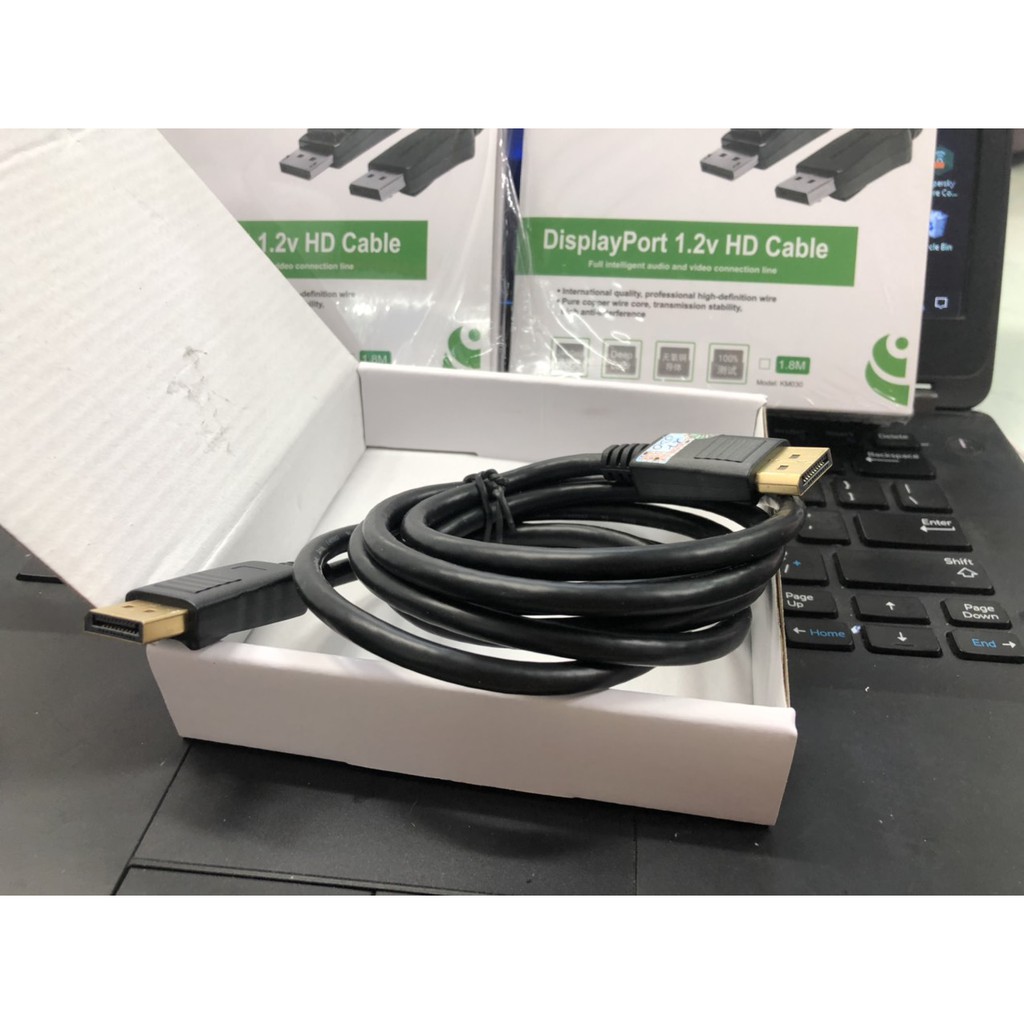 Cáp 2 đầu Displayport 1.2 - 3M Kingmaster KM031 - Hàng chính hãng