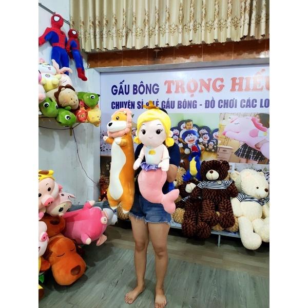 gấu bông NÀNG TIÊN CÁ 70cm cao cấp - Nàng tiên cá