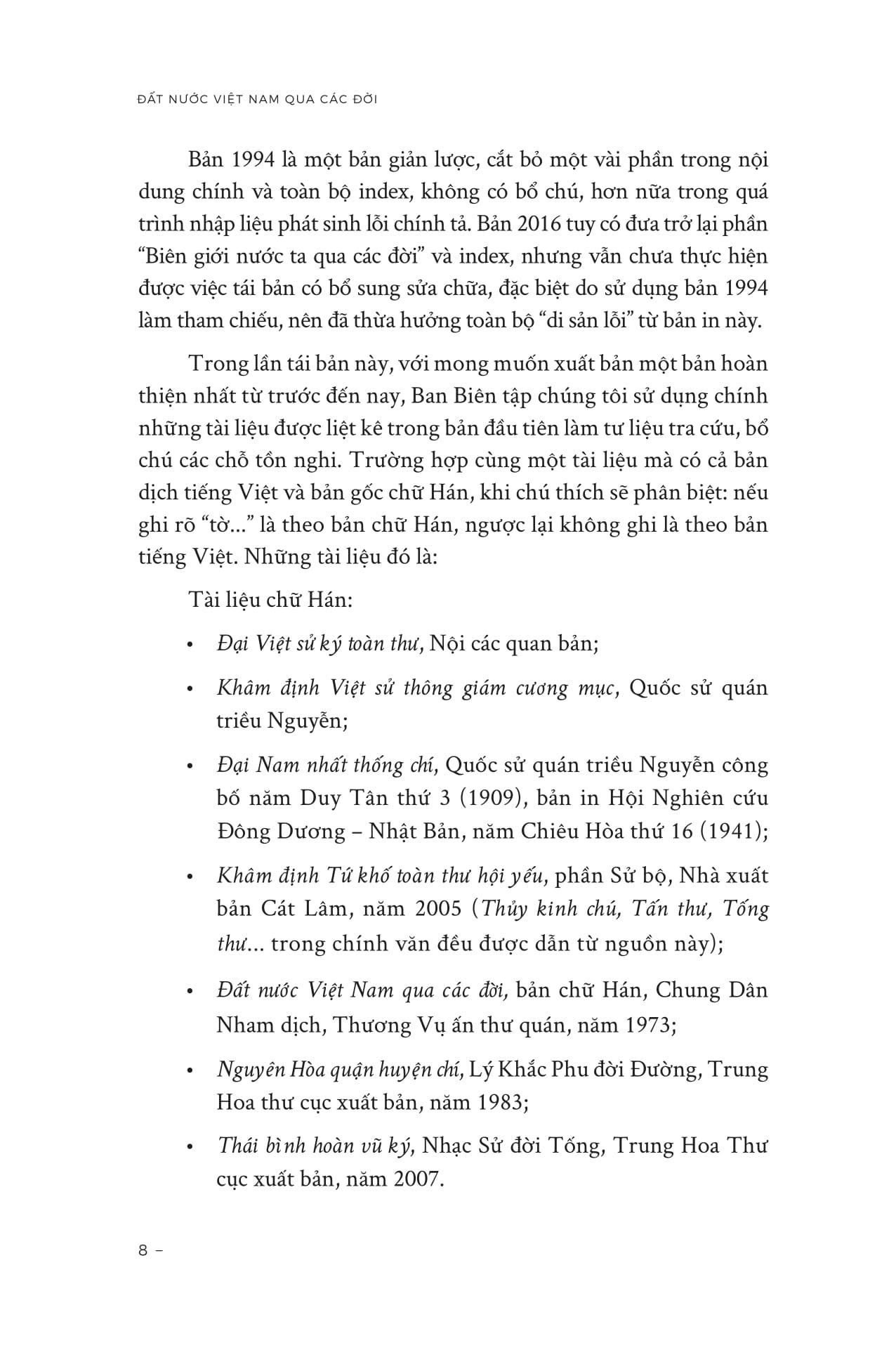 Sách - Đất Nước Việt Nam Qua Các Đời - Nghiên Cứu Địa Lý Học Lịch Sử Việt Nam (Tái Bản 2025)