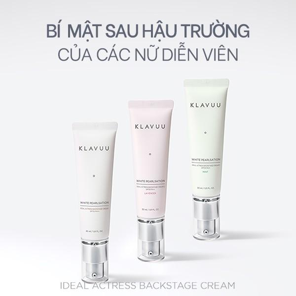 Kem lót Klavuu White Pearlsation Ideal Actress Backstage Cream 30ml(old)/ 10ml(new)