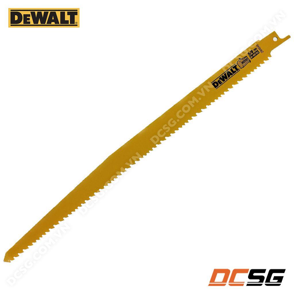 Lưỡi cưa kiếm cắt gỗ có lẫn đinh 30.5cm 5/8TPI DEWALT DW4849 | DCSG