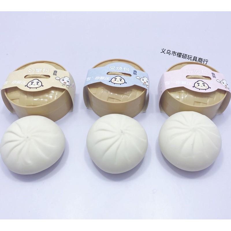 Squishy bánh bao mềm dẻo đồ chơi cầm tay bóp giúp xả stress chất liệu TPR an toàn sức khỏe