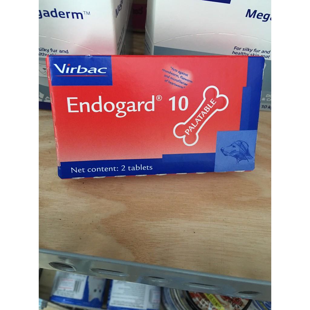 Viên nhai xổ giun Endogard 10 Virbac của Pháp