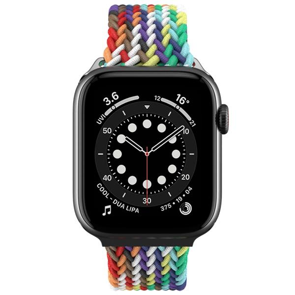 Dây đeo SwitchEasy (38/40/41mm) Candy Braided Nylon For Apple Watch Series (1~7/ SE), thiết kế bằng nylon bện nhiều màu Hàng Chính Hãng