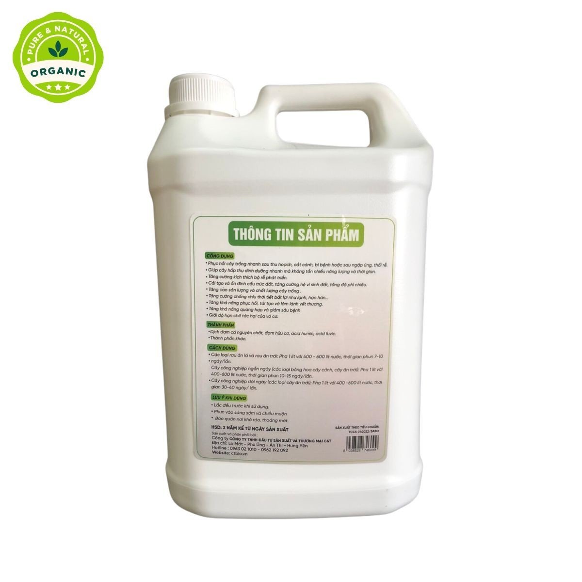 SIÊU PHỤC HỒI CÂY CTBIO - phân hữu cơ