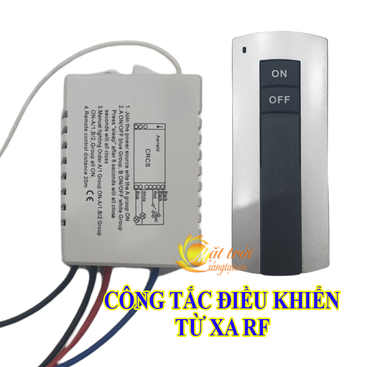 Công tắc điều khiển từ xa CRCS (kèm remote)