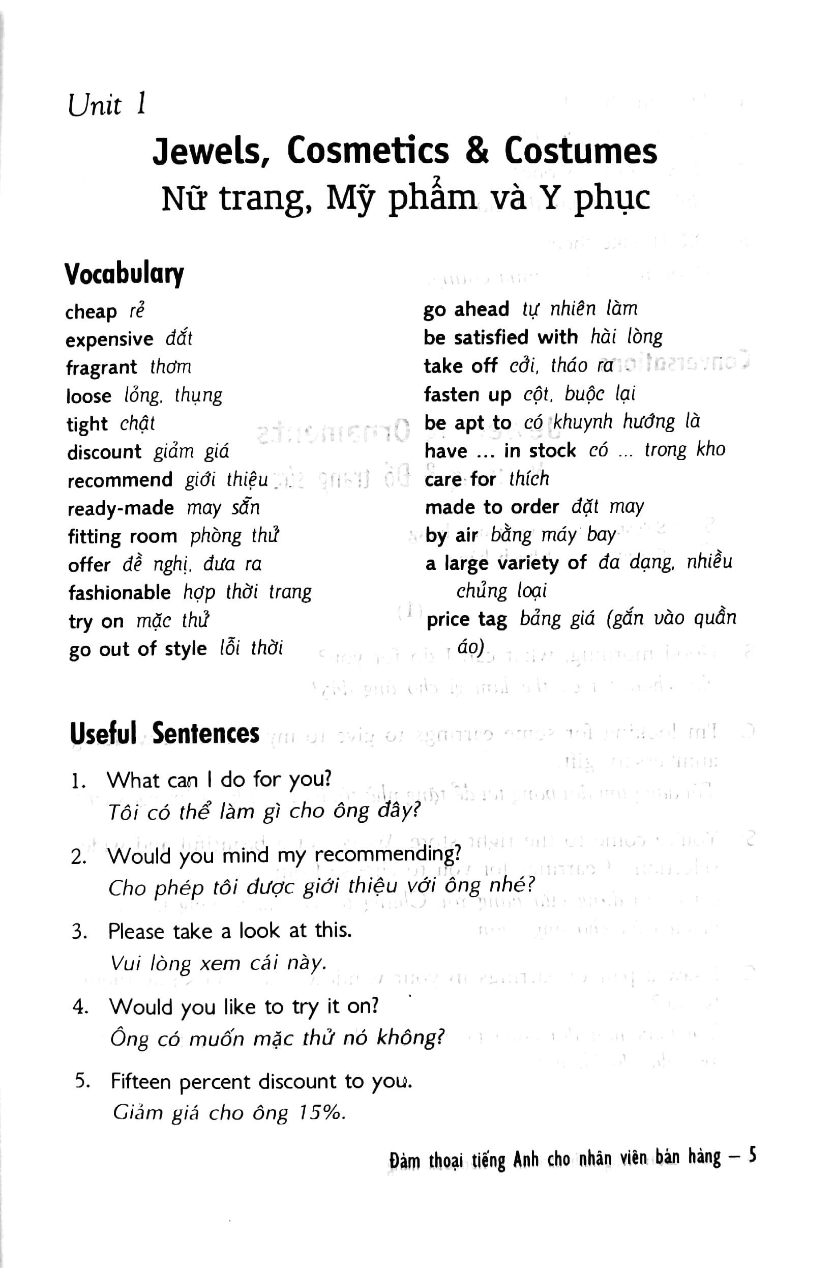 Sách Đàm Thoại Tiếng Anh Cho Nhân Viên Bán Hàng - Kèm CD