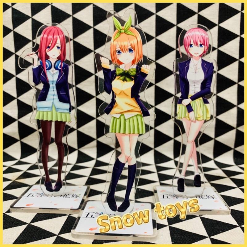 Mô hình Tượng Standee Acrylic Mica Nhà có 5 nàng dâu - Gotoubun no Hanayome - Ichika Nino Miku Yotsuba Itsuki Cao 15cm