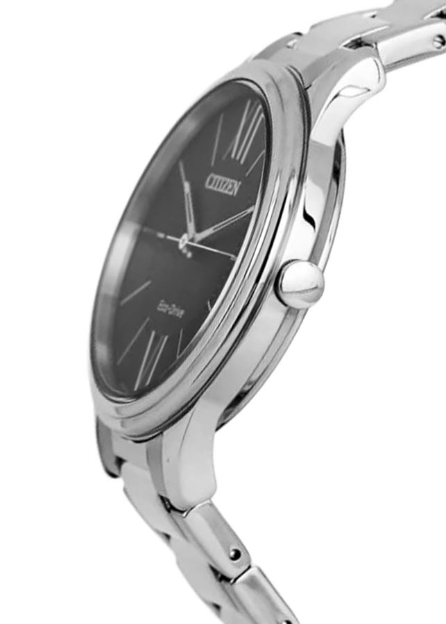 Đồng Hồ Nữ Citizen Dây Thép Không Gỉ EM0410-58E - Mặt Đen