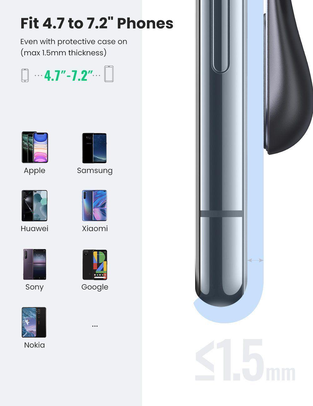 Ugreen UG20458LP417TK Iphone 12 Pro Max 6.7inch Màu xanh Navy Ốp Lưng điện thoại Silicone - HÀNG CHÍNH HÃNG