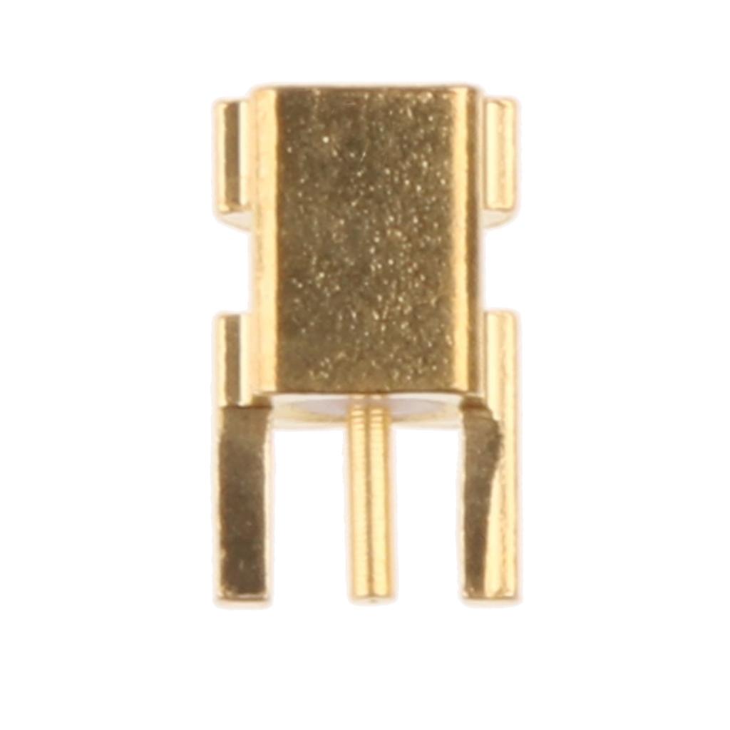 2xShure pure copper gold plated pin * 5 Female