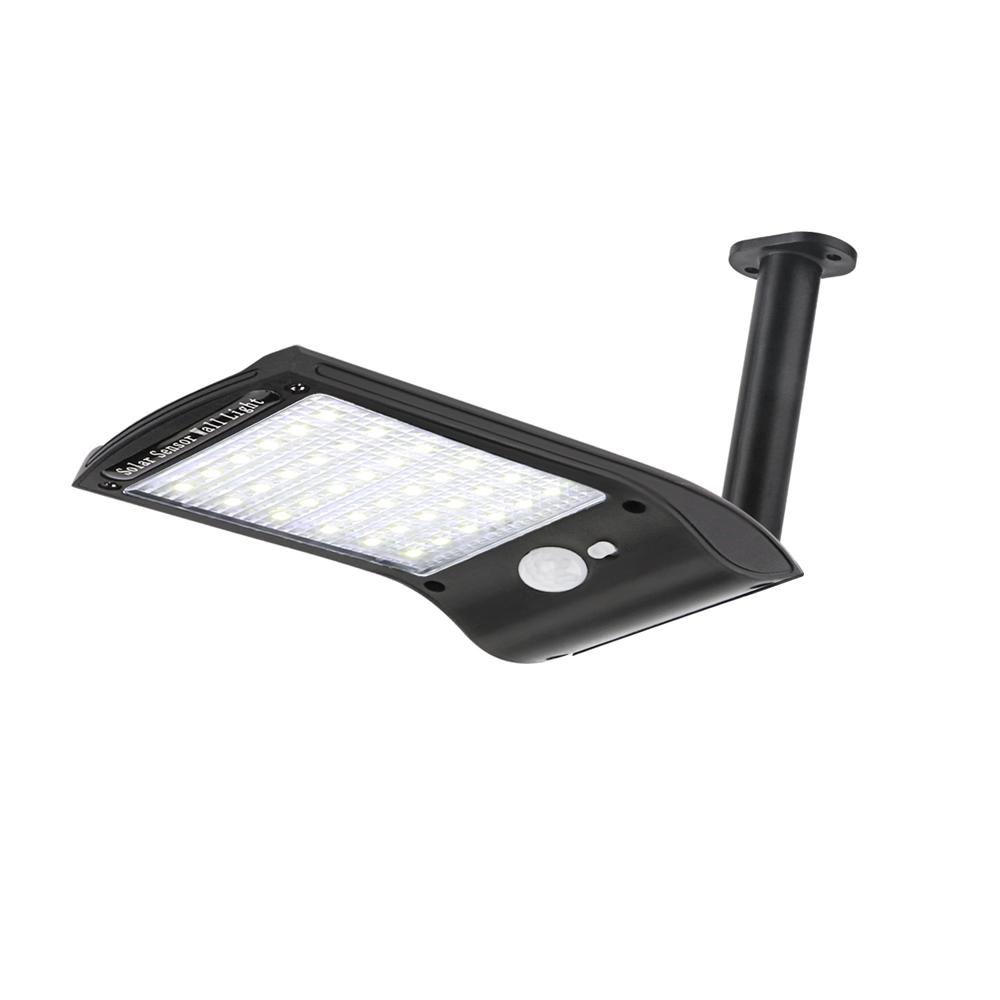 Đèn led gắn tường 36 bóng led sử dụng năng lượng mặt trời cảm biến chuyển động PIR