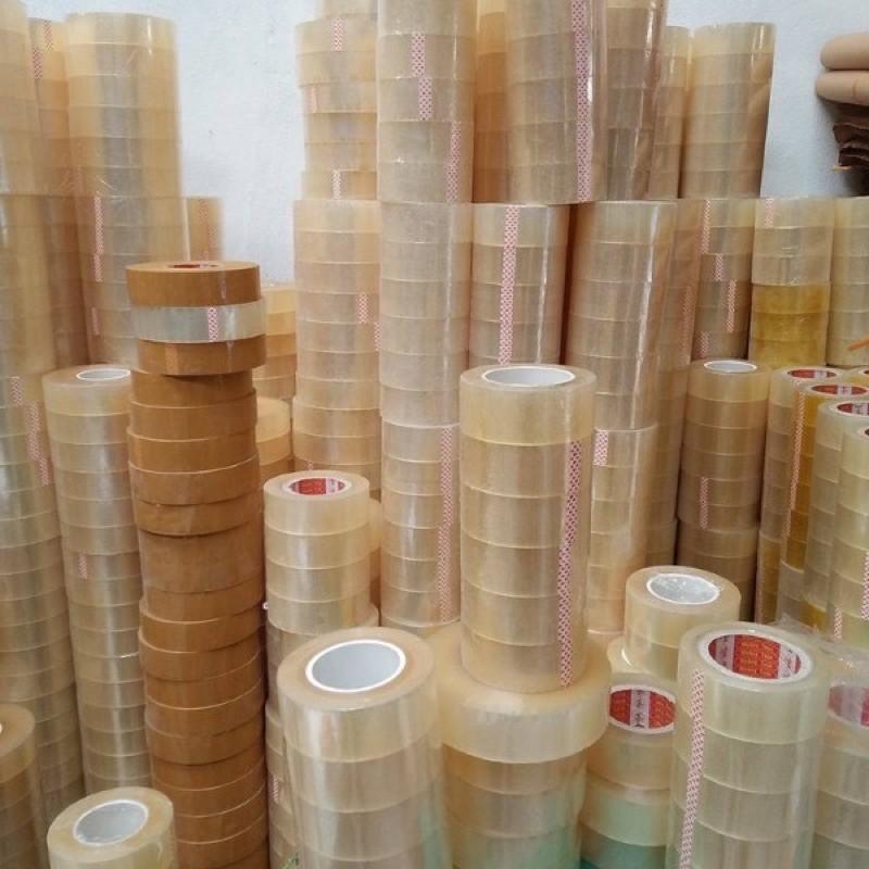 Băng dính keo trong loại 0,5kg/cuộn gói hàng, dán thùng giá xưởng