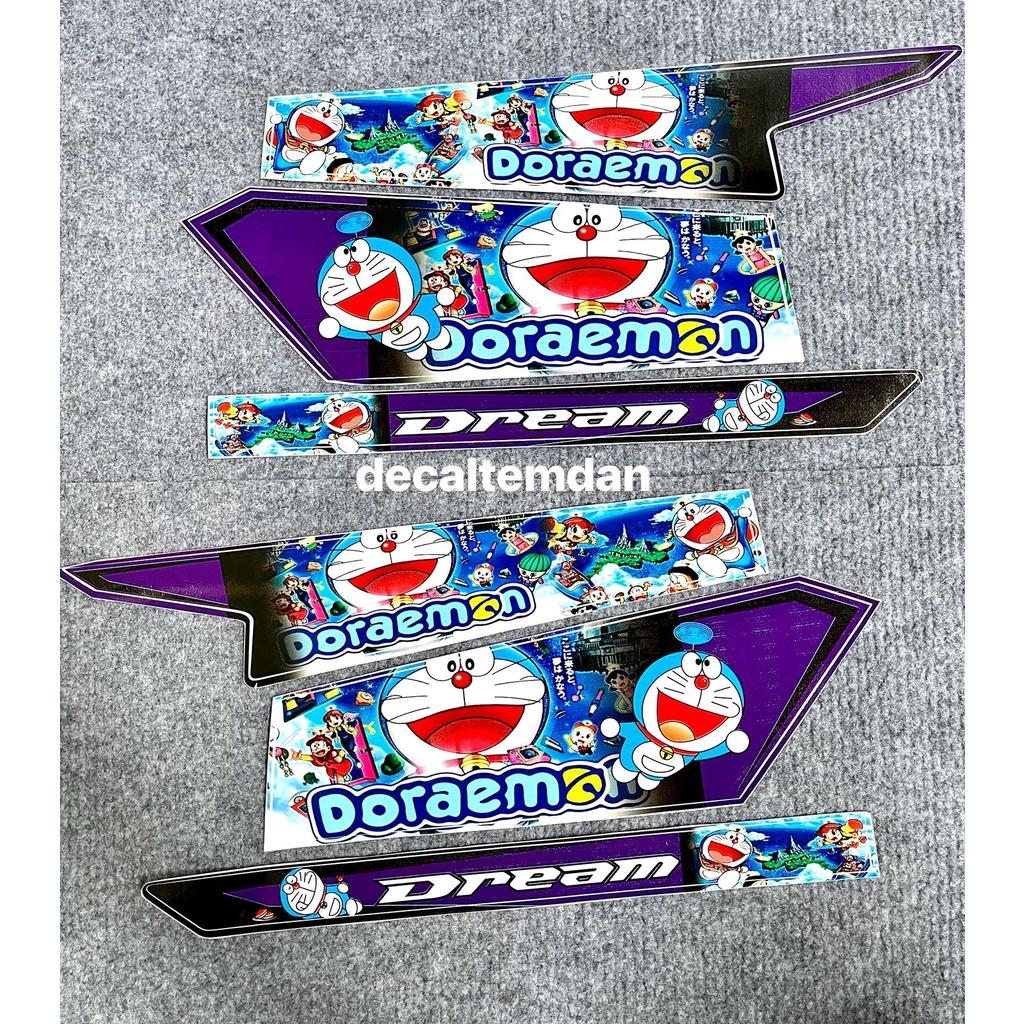 DDXM - V15M - BỘ TEM DÁN TRANG TRÍ XE DREAM HÌNH ĐÔRÊMON ( DORAEMON ) DỄ THƯƠNG