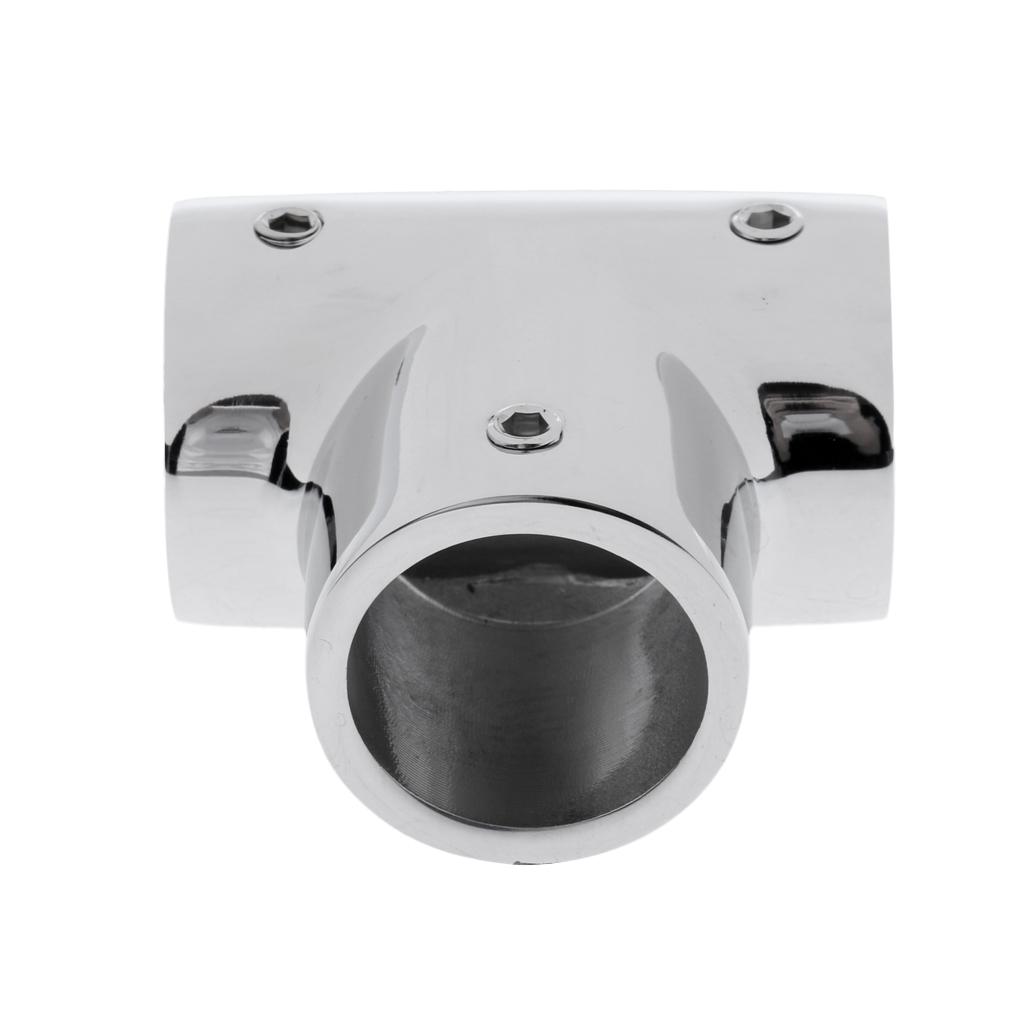 4 Bền 25 Mm 90 Độ Đánh Bóng Thép Không Gỉ 316 Thuyền Tay Đường Sắt Nối Tee Phần Cứng