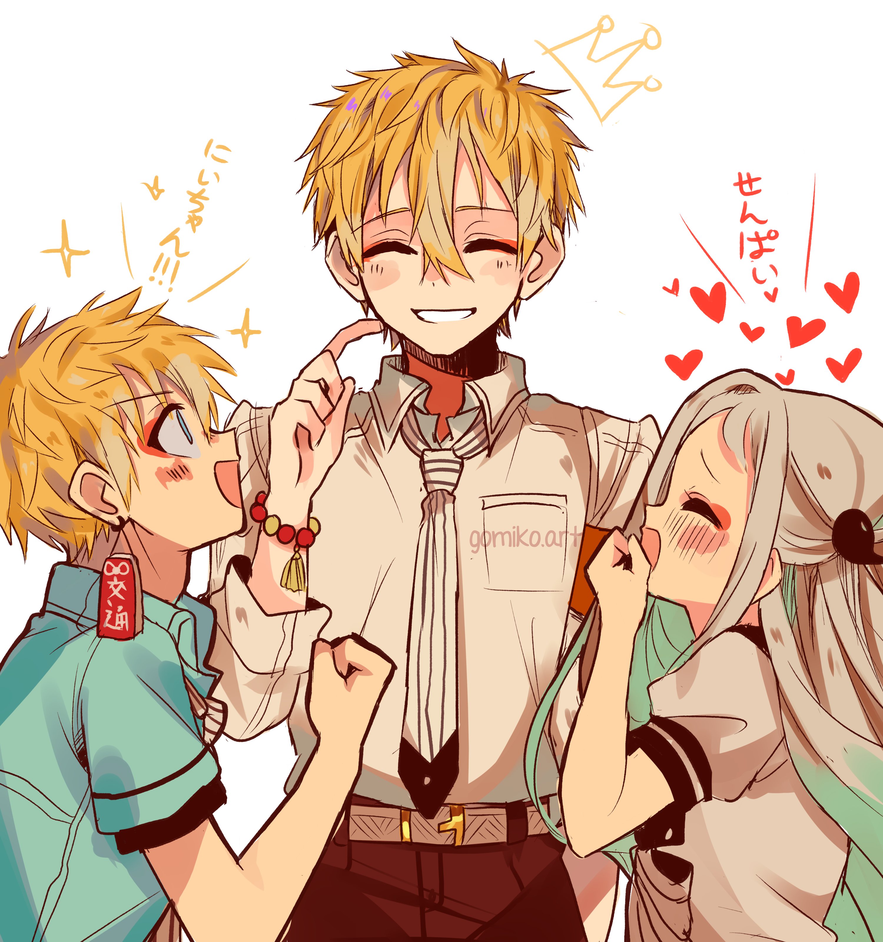 những mẫu truyện nhỏ của hanako do fan vẽ chapter 16 1