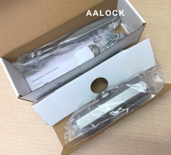 Tay đẩy hơi Yale 30-0300-0001-00-60-11 không giữ cửa, loại tay co thủy lực đóng cửa tự động cao cấp