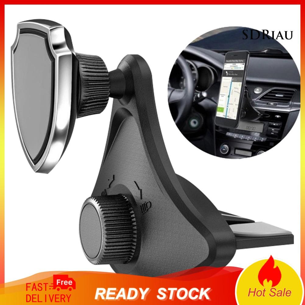 Giá Đỡ Điện Thoại Từ Tính Xoay 360 Độ Trên Xe Hơi
