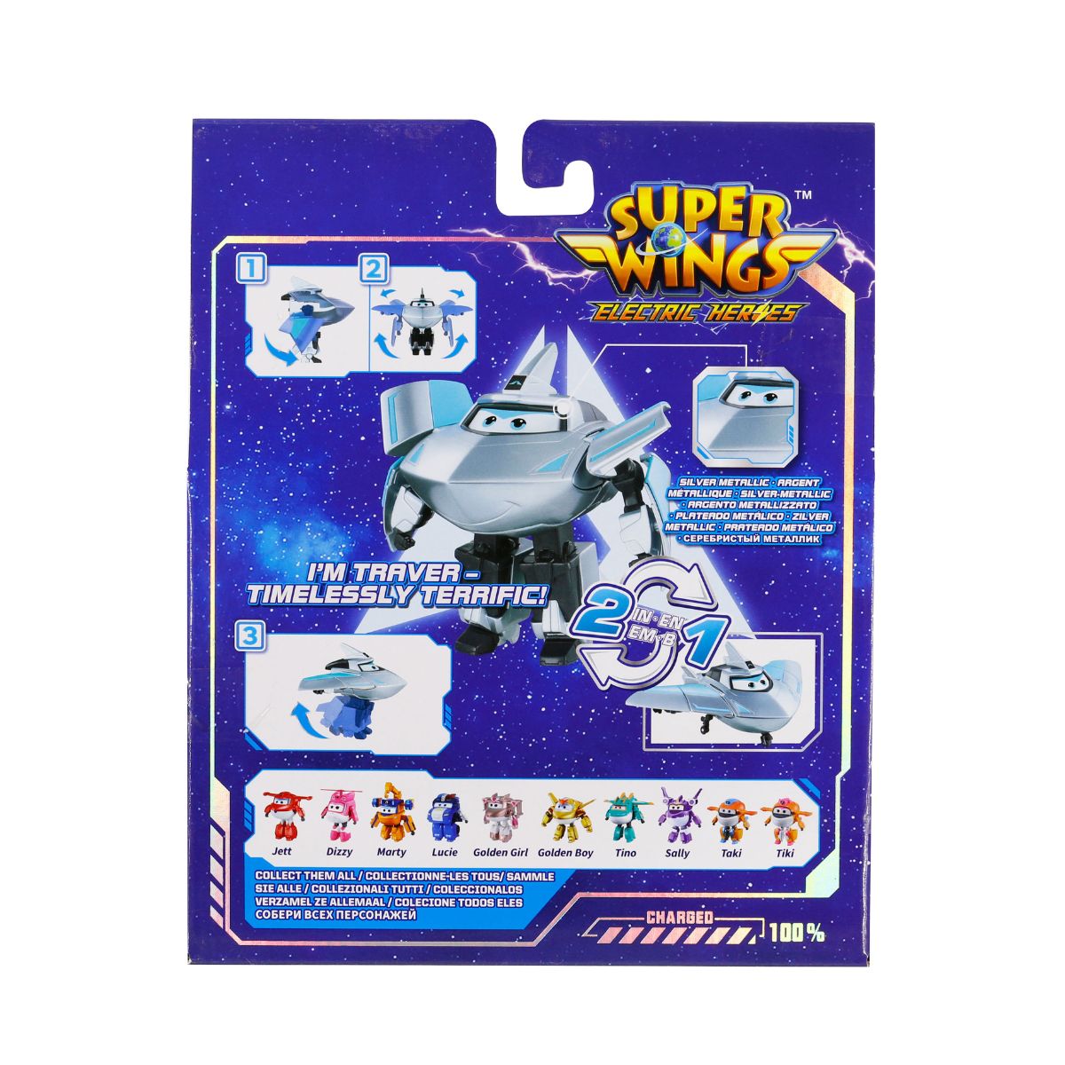 Đồ Chơi Robot Biến Hình Cỡ Lớn Traver Sôi Nổi SUPERWINGS EU780232