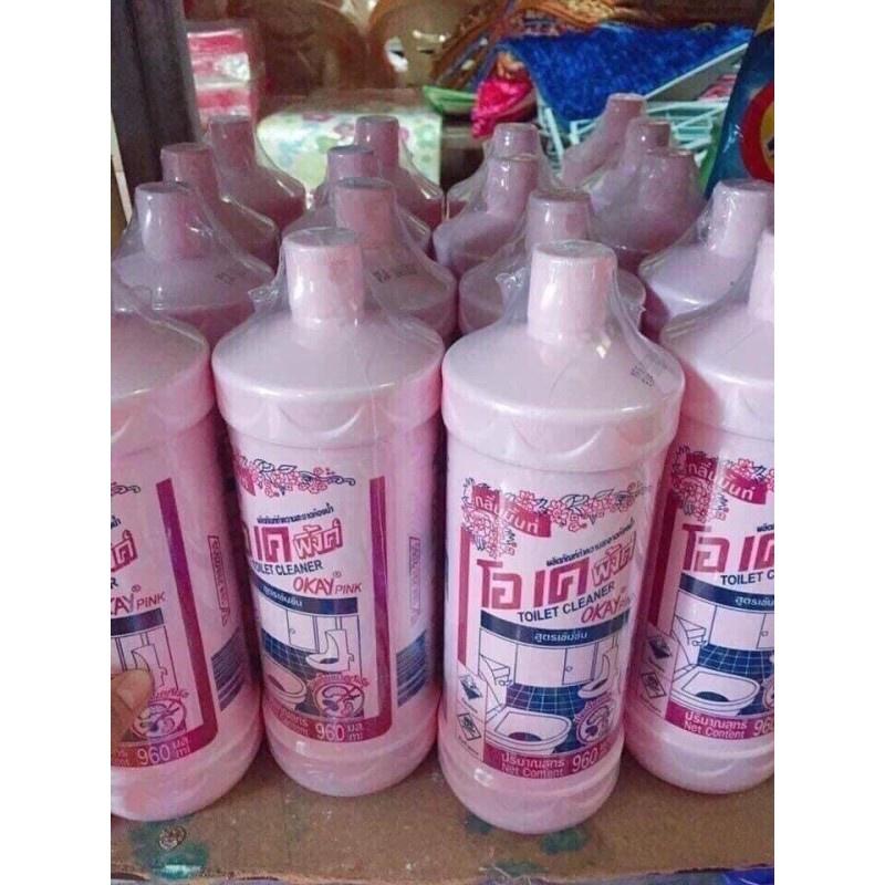 CHAI TẨY TOILET OKAY PINK 900ML