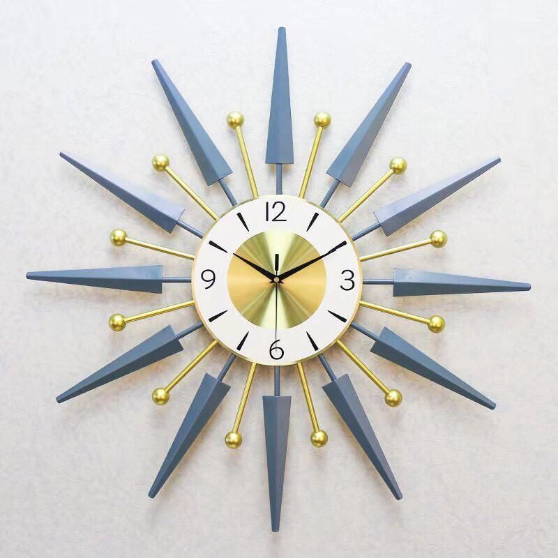 Đồng Hồ Treo Tường Mẫu Decor Pha Lê