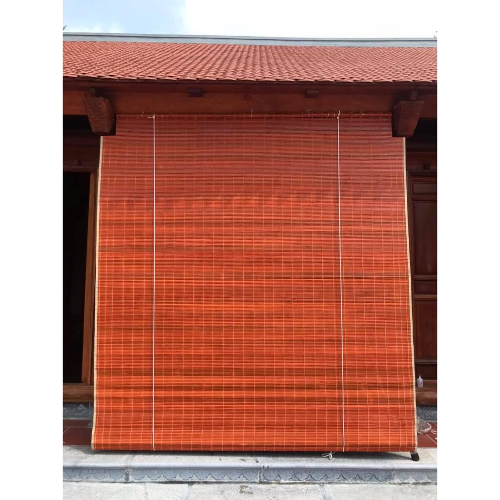 Mành sáo trúc nắng rộng 1m25 x cao 2m50,rèm tre treo cửa sổ ,ban công