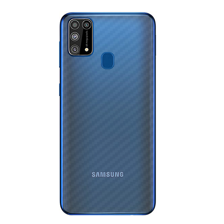 Miếng Dán Mặt Lưng Cacbon Dành Cho Samsung Galaxy M31- Handtown - Hàng Chính Hãng