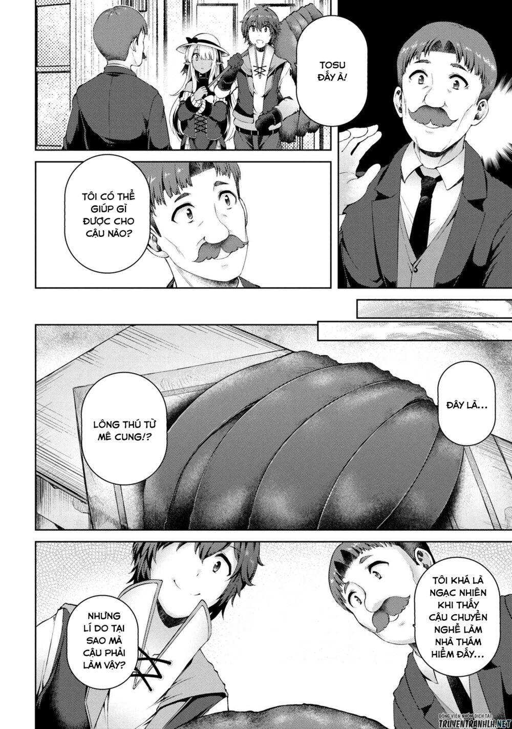 ngôi nhà của tôi đã bị đốt cháy, thế thì tại sao tôi không dùng hết số tiền còn lại để mua nô lệ dark elf? chapter 4 23