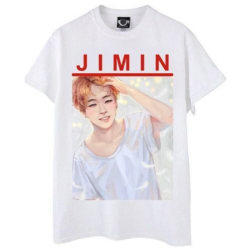 Áo phông in hình fanart JIMIN BTS