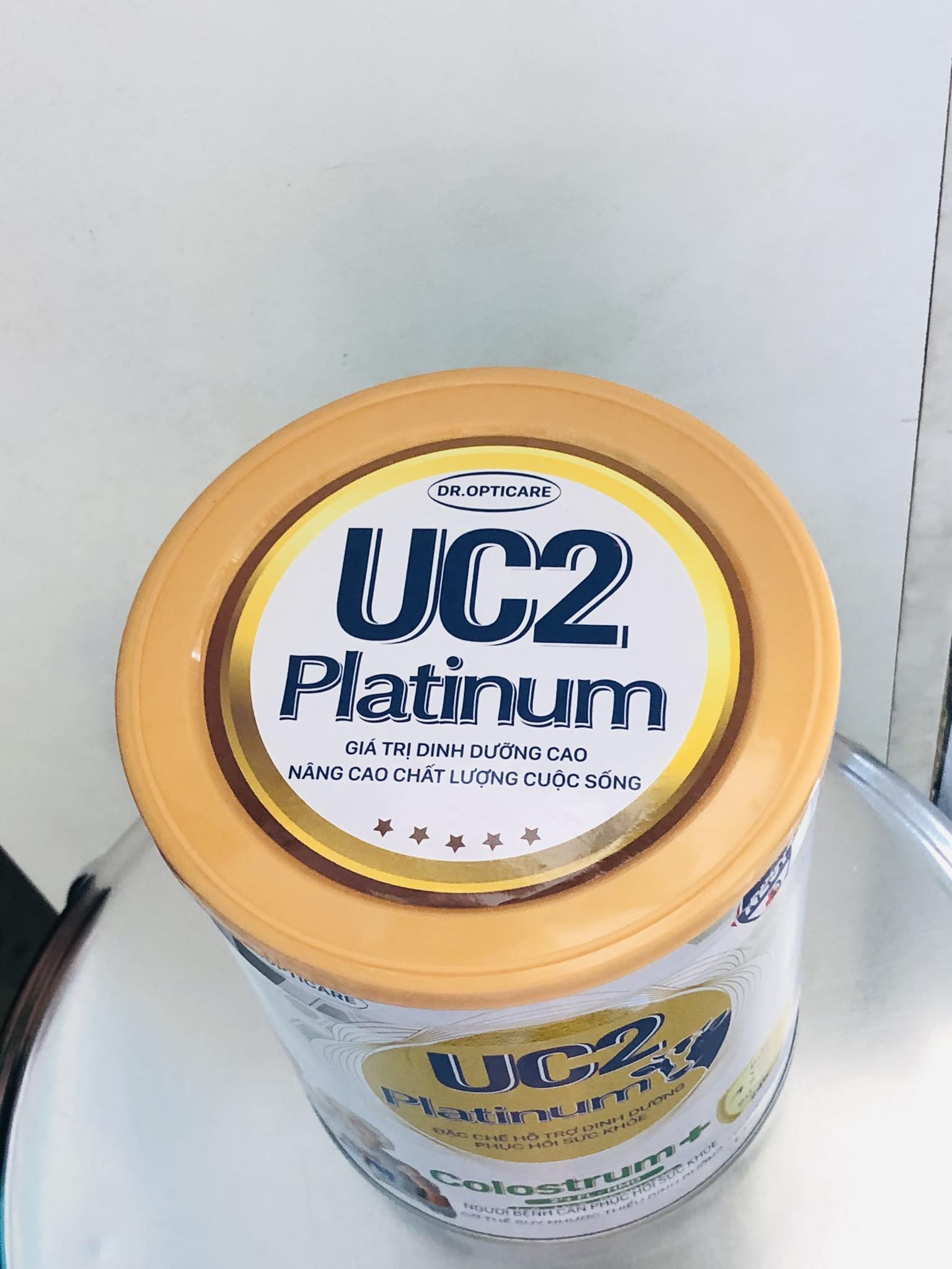 Hình ảnh Combo 5 lon Sữa bột UC2 Platinum Colostrum+ lon 800g (người cần phục hồi sức khỏe cơ thể suy nhược suy dinh dưỡng)